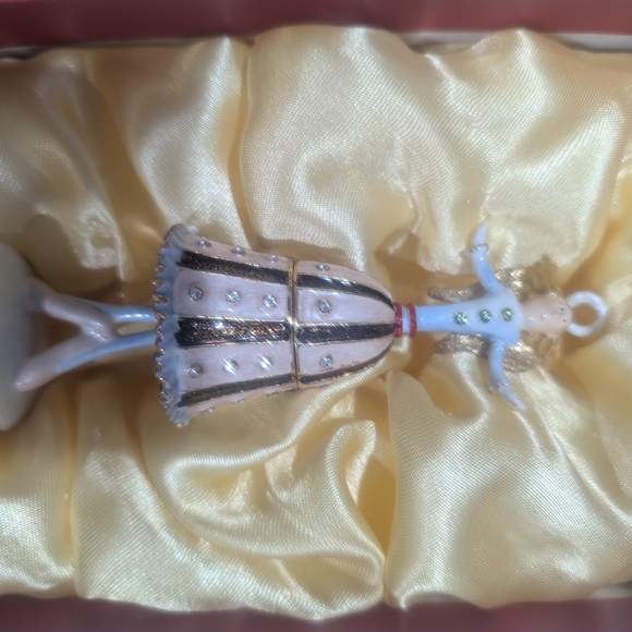Department 56 Krinkles By Patience Brewster Bellerina Bell Jeweled Box - Picture 8 of 10